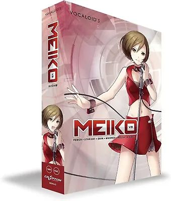 CRYPTON VOCALOID3 MEIKO V3 DVD Software Windows Mac VOCALOID 3 From Japan • $176.66