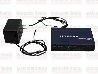 Netgear ProSafe 4 Port Gigabit VPN Firewall 8 Switch 10/100Mbps • $24.97