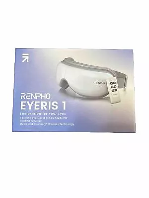 RENPHO Eyeris1 Heat Eye Temple Massager Migraine Remote Compression Music EM001R • $40