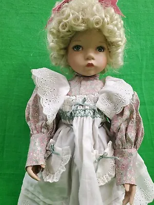 Ashton Drake Mary Mary Quite Contrary Porcelain Doll Dianna Effner's 14 Inch • $30.36