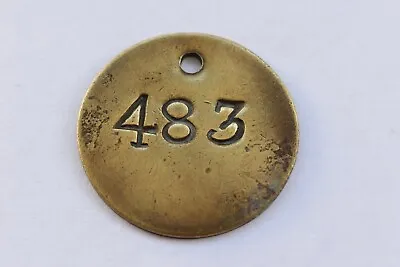 Railway Pay Check Token No. 483 • £7.84