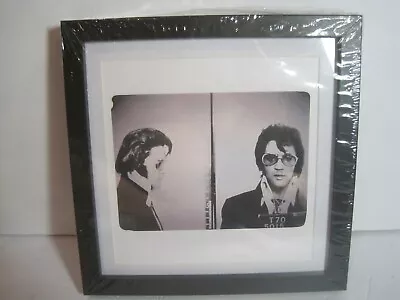 Elvis Presley Mugshot Picture Framed NEW 10  X 10  • $19.99