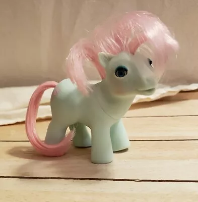 Vintage Hasbro G1 My Little Pony Baby Cuddles Baby Buggy Mail Order Eyes Open • $18