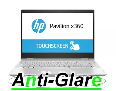 2PCS Anti-Glare Screen Protector For 14  HP Pavilion X360 14t 2in1 Touch Laptop • £14.34