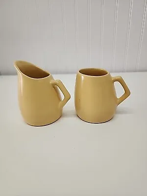 La Solana Yellow Sugar Creamer  Vintage MCM • $10.50