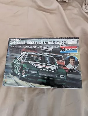 Monogram 2706 Skoal Bandit Stock Car Harry Gant's Monte Carlo SS 1:24 New Sealed • $35