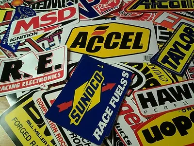 20+ Race Car Decals Stickers Authentic Nascar Contingency Style☆☆☆ • $20.95