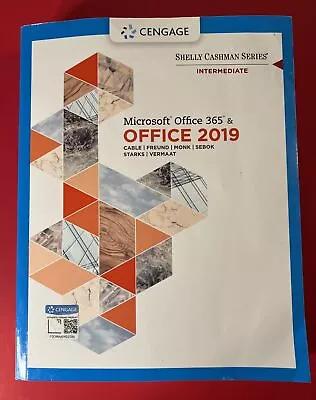 Shelly Cashman Series Microsoft Office 365 & Office 2019 Introductory • $32.50