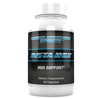 Insta HGH-Booster Muscle Building Supplements Nitric Oxide Muscle Builder 60ct • $24.95