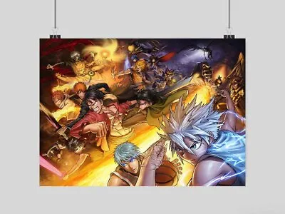 £8.95 • Buy One Piece Luffy Manga Poster Japanese Wall Art Print Image Print - A3 A4