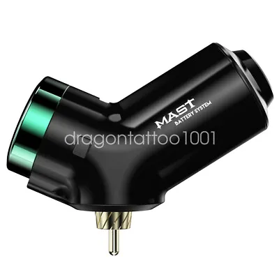 $56.49 • Buy Mast Wireless Rechargeable Tattoo Machine Pen Battery Power RCA Power Supply