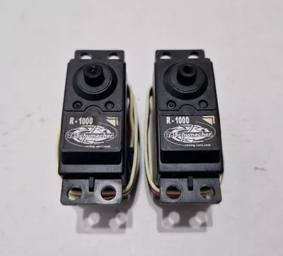 Schumacher R-1000 Standard RC Servo Pair 1/10 1/8 Scale Nitro Rascal Havoc Riot  • £20