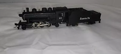 Mantua HO 0 4 0 Santa Fe Steam Engine 99 With Tender • $59.99