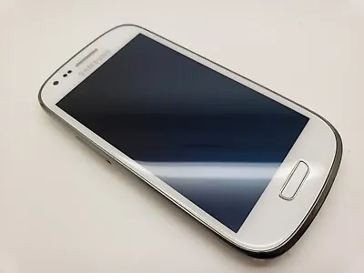 Great Condition White UNLOCKED Samsung Galaxy S III Mini GT-I8200 8GB Smartphone • £20.40