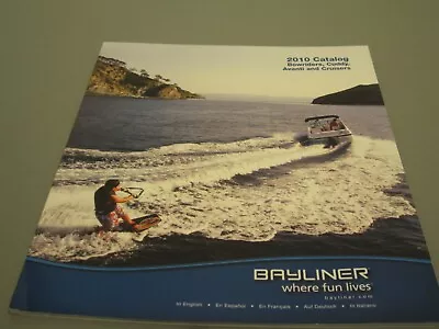 $29.66 • Buy 2010 Bayliner Sports Boats Sales Brochure 175 185 195 235 217 Cuddy 192 702 802 