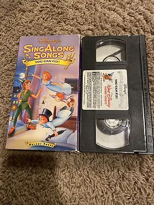 $7 • Buy Disney's Sing Along Songs - Peter Pan: You Can Fly (VHS, 1993)