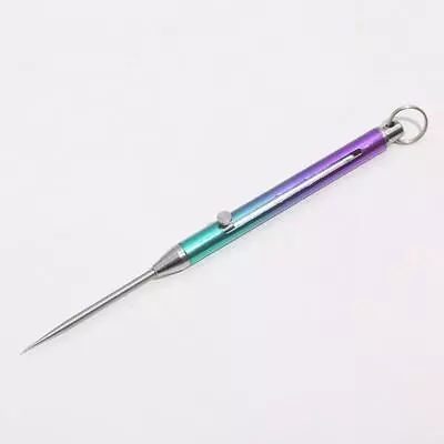 Retractable Titanium Toothpick Metal Toothpick Reusable Toothpick Dental Care • $6.99