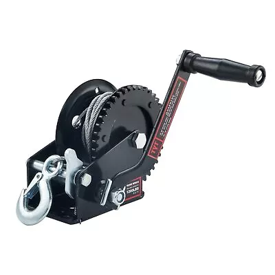 TYT 1200lbs Hand Winch Heavy Duty Steel Cable Crank Gear For Boat Trailer USA • $34.19