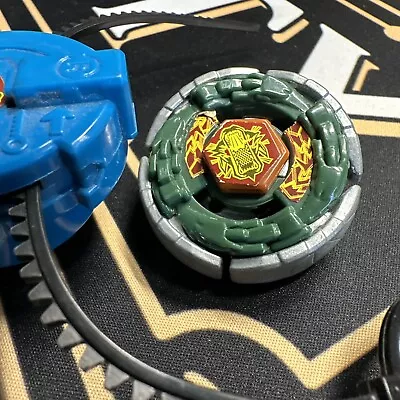 Beyblade Metal Hasbro Earth Wolf With Launcher & RIP Cord Collectible Anime Toy • $19.99