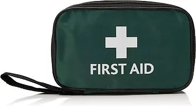 RELIANCE MEDICAL HSE 1 Person First Aid Kit In Small Green Pouch For Home Car... • £10.16