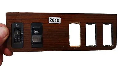 Mercedes-Benz W123 Centre Console Switch Wood Veneer Trim • $31.09