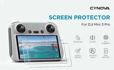 $9 • Buy 2x Tempered Glass Film Screen Protector For DJI Mini 3 Pro/DJI RC Remote Control
