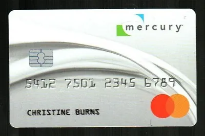 MERCURY MasterCard ( 2022 ) Promotional Advertisement Card V1 • $2.50