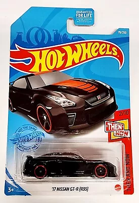 Hot Wheels 2021 Kroger Exclusive  ‘17 NISSAN GT-R (35) Black • $19