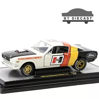 M2 Machines 1966 Ford Mustang Fastback 2+2 Hurst Edition 1/24 40300 114 A • $32.90