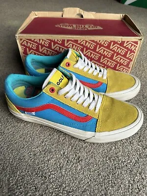 Vans Old Skool Pro Golf Wang Tyler The Creator US10 Mens VERY RARE! *USED* • $198