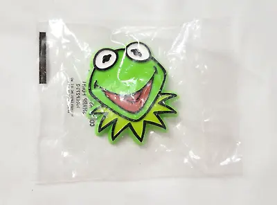 The Muppets Kermit The Frog 1978 Vintage Hallmark Plastic Pin NEW SEALED MIP • $19.79