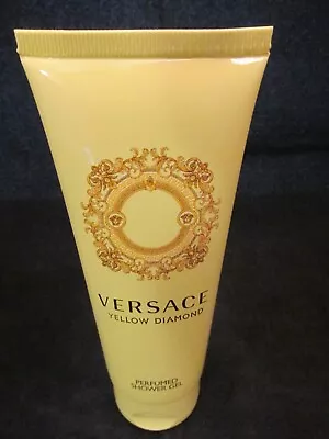 Versace Shower Gel Yellow Diamond 3.4 Oz 100 Ml Perfumed New Tube Women's • $18.95