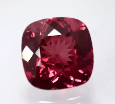 8.90 Ct Natural Certified SPINEL Red Square Cut Flawless Gemstone RING SIZE • $18.85