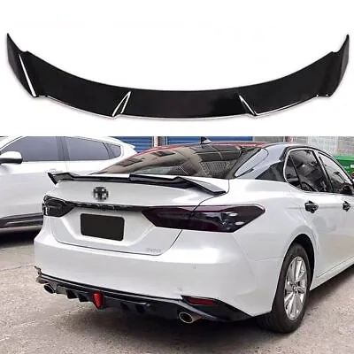 Fits Toyota Camry 2018 2019 2020 KN Style REAR TRUNK LID SPOILER Gloss Black • $90