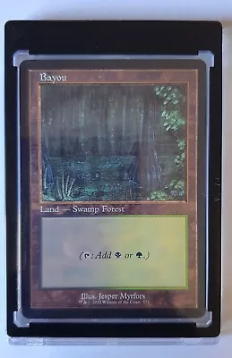 Bayou Retro Frame 30th Anniversary MTG • $600