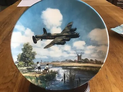 £12.99 • Buy Aeroplane Plate - Lancaster Low Overhead - Heroes Of The Sky - World War 2 Raf