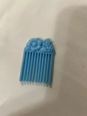 My Little Pony (G1) - Light Sky Blue Flower Pick/Comb • $6.95