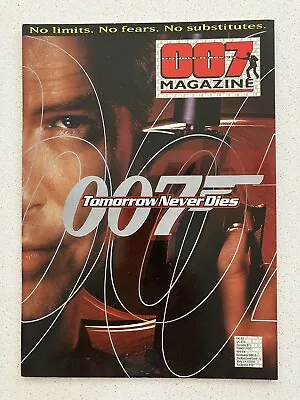 *HAND SIGNED* 007 MAGAZINE Issue 32 - Tomorrow Never Dies Special - James Bond • £0.99