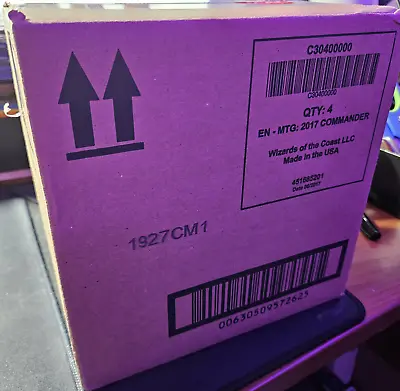 Commander 2017: Set Of 4 Sealed Brand New MTG Box Sets • $849.99