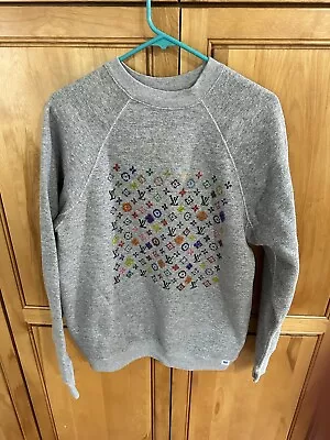 VINTAGE Discus Athletic Men’ L Grey Blank Tultex Pullover Sweatshirt USA • $19.99