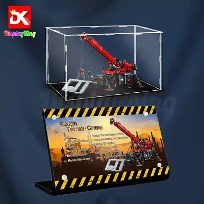 Display King - Acrylic Display Case For Lego Rough Terrain Crane 42082(AU STOCK) • $220