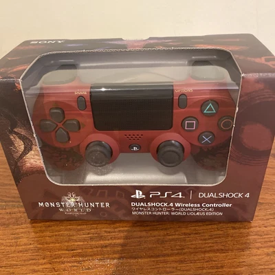 $350 • Buy MONSTER HUNTER Sony PS4 Wireless Controller Dual Shock 4 WORLD LIOLAEUS EDITION