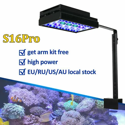 PopBloom Nano Led Aquarium Light 60W For Marine Reef Coral Saltwater Fish Tank • $119.99