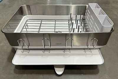 🤩$100 Value⭐️ Simplehuman Steel Frame Dish Rack • $61.95