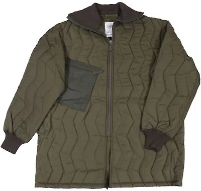 German Army Bundeswehr Parka Liner Cold Weather Quilted Jacket Uniform Military • $59.95