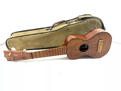 Vintage Hualalia Ukulele Instrument In Suicide Case Hawaii • $395