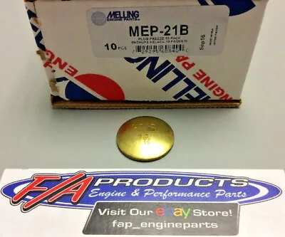 Melling MEP-21B Brass 1-3/16  Engine Freeze Out Expansion Convex Disc Type Plugs • $3