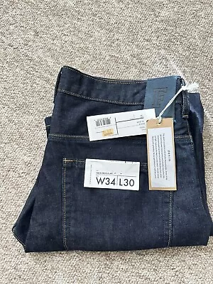 French Connection Blue Jeans Size W 34 L 30 New • £35