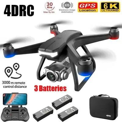 4DRC F11 RC Drone With 4K UHD Camera Brushless FPV For Beginners 80 Min 2024 US • $136