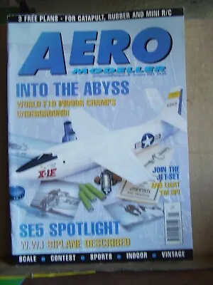 £5.50 • Buy January 2001 Aeromodeller Magazine Model Aircraft  & Little Un Honey Pot Plan